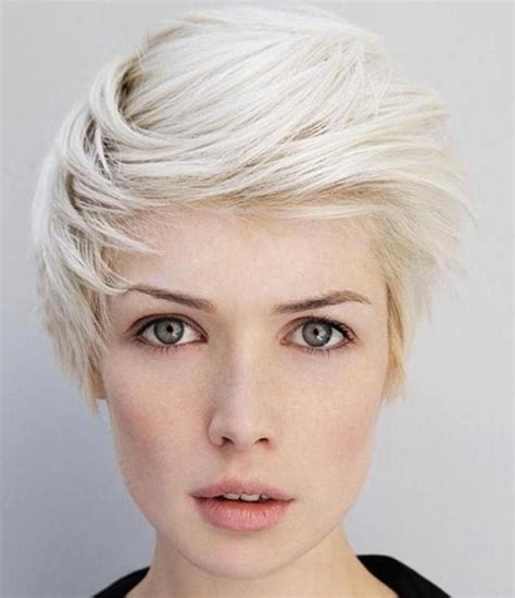 Platinum Pixie Haircuts Best Hairstyles For Jowls