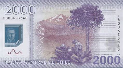 Billete 2000 Pesos 2009 2016 Chile Valor Actualizado Foronum