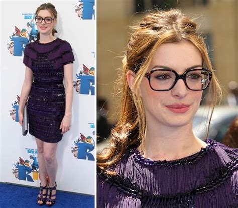 Anne Hathaway’s Glasses Fashion Style Glasses