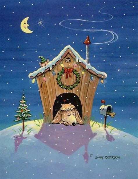 015 Gary Patterson Dreams And Wishes Christmas Drawing Christmas Illustration Gary Patterson