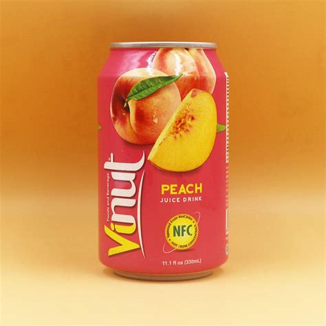 111fl Oz Vinut Peach Juice Drink