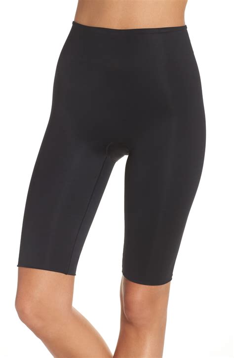 Spanx Power Conceal Her Extended Length Mid Thigh Shaping Shorts In