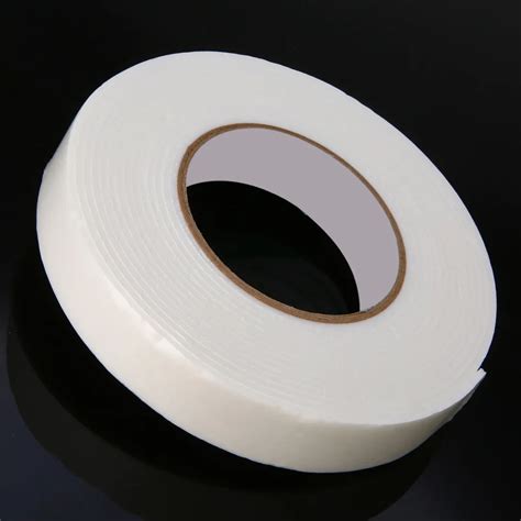 5m Double Sided Strong Tape White Double Sided Foam Tape Sticky