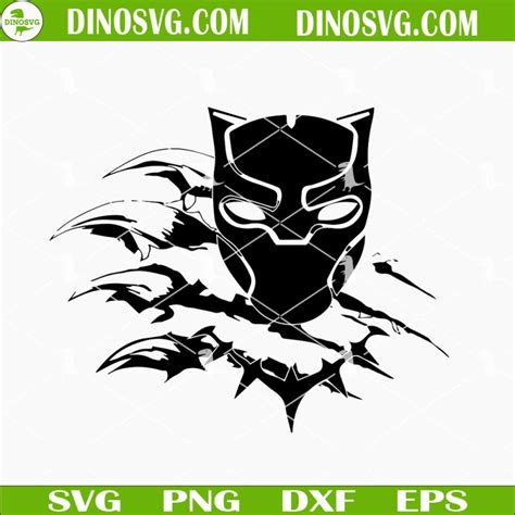 Black Panther Svg Avengers Svg Marvel Svg Super Hero Svg Dinosvg
