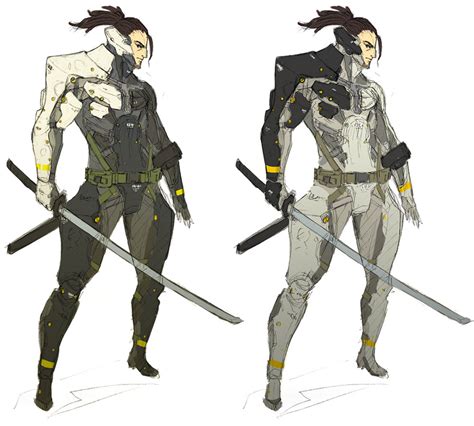 Samuel Rough Concept Characters And Art Metal Gear Rising Revengeance