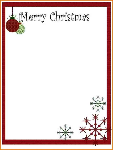 Free Printable Christmas Letter Templates