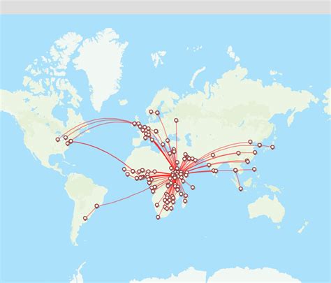 Ethiopian Airlines Routes Et Map Flight Routes