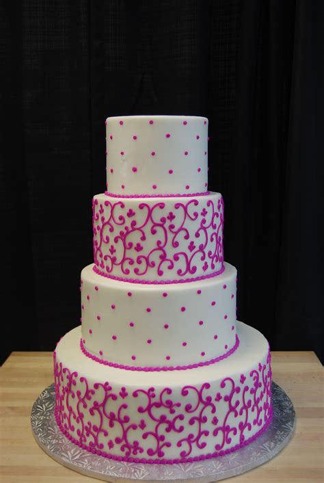 Not Just Cakes By Patty Purple Swirl Wedding Cake Purple Swirl Just