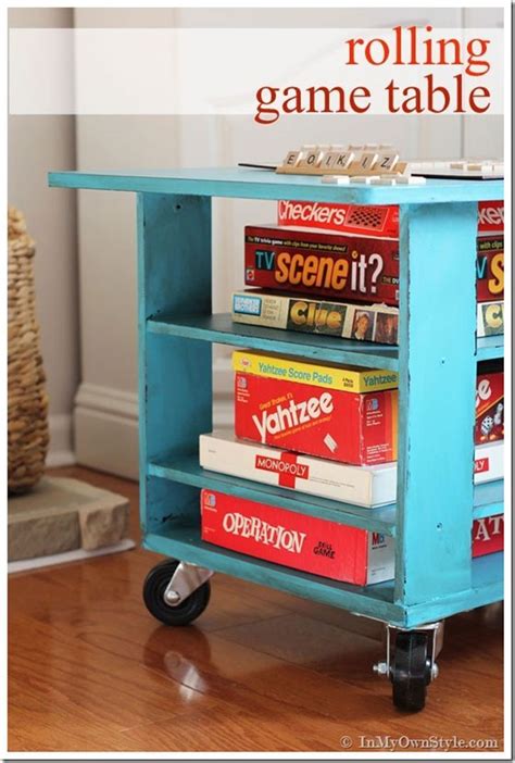 8 Free Game Table Plans You Can Diy Today Board Game Storage Table