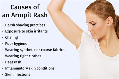 Armpit Rash Causes Symptoms And Treatment Options