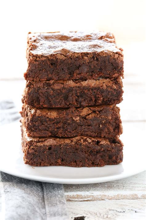 Homemade Fudgy Brownies - Live Well Bake Often