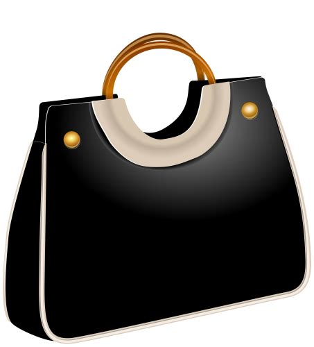 Handbag Black Png Clip Art Best Web Clipart Animal Print Handbags