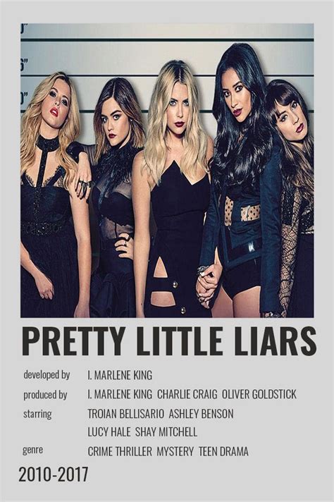 Pretty Little Liars Polaroid Poster Poster Foto Film