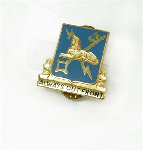 Vintage Us Military Intelligence Insignia Lapel Pin Tie Tack