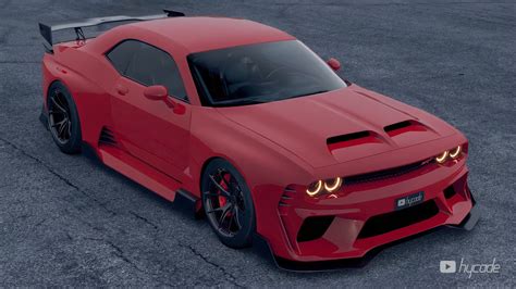 Dodge Challenger Demon Custom Wide Body Kit By Hycade Buy With Delivery