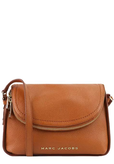 Buy Marc Jacobs Marc Jacobs The Groove Leather Mini Messenger Bag In Smoked Almond M