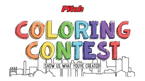 Your Coloring Page Could Be On The Cover Of The Pitch