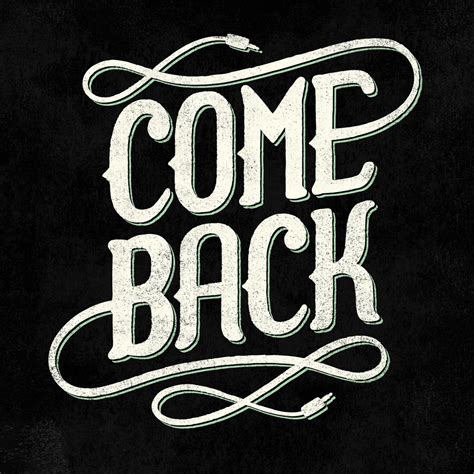 Comeback Logo On Behance