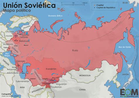 El Mapa Político De La Urss Mapas De El Orden Mundial Eom Outline Tts