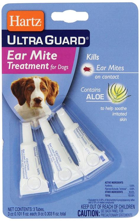 5 Best Ear Mite Medicines For Dogs Pets Life