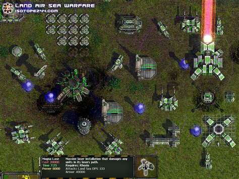 Land Air Sea Warfare - Command and conquer gigantic mega units in this