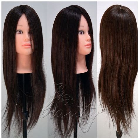 High Quality 100 Real Long Hair Practice Mannequin Hairdressing