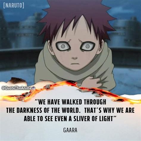 27 Best Naruto Quotes That Inspire Us With Hq Images Qta In 2020 Gaara Quotes Naruto