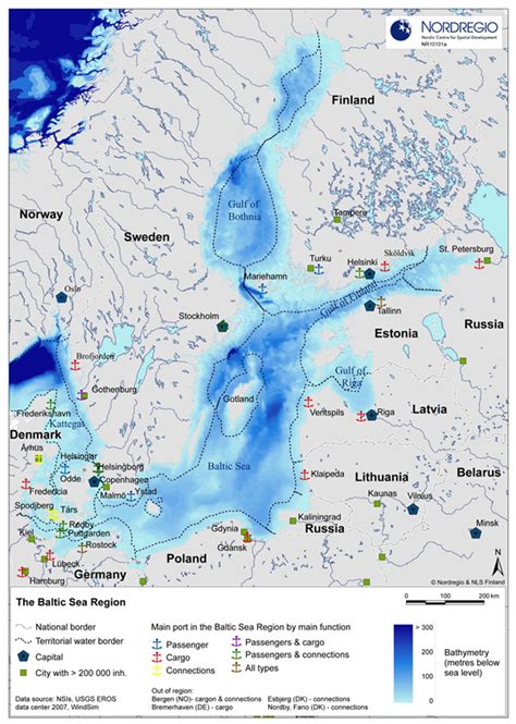 29 The Baltic Sea Map Online Map Around The World