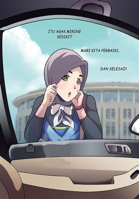 Komik Hijabizah Cermin Komikita