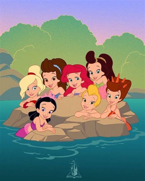 ariel and her sisters disney und dreamworks disney au disney dream disney magic disney