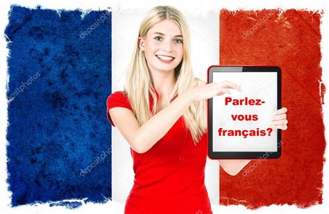 parlez vous français french learning concept — fotos de stock © liligraphie 14488717