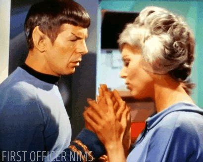 Natalie Markin First Officer Nims On Twitter Leonard Nimoy And Majel Barrett As Spock And