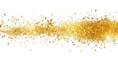 Ai Generated Gold Glitter Texture On Transparent Amber Particles Color
