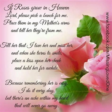 10 Image Quotes For Moms In Heaven On Mother S Day Mom In Heaven Quotes Happy Mother Day
