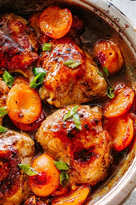 Mix together apricot jam, soy. Barbecue Apricot Chicken - Diethood