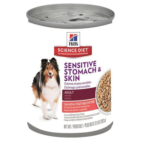 Hills Science Diet Dog Food Premium Ground Sensitive Stomach And Skin