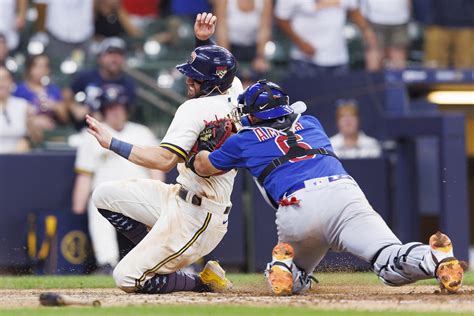 Brewers 6 Cubs 7 Valiant Effort Fails To Best Bears Brewers Brewer Fanatic