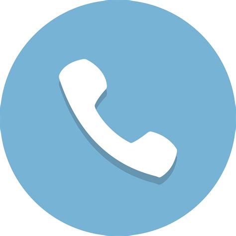 Clipart Telephone Svg Phone Circle Icon Png Transparent Png Full