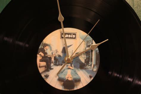 Record Clock Personalised Album Cover Art 12 Vinyl Etsy