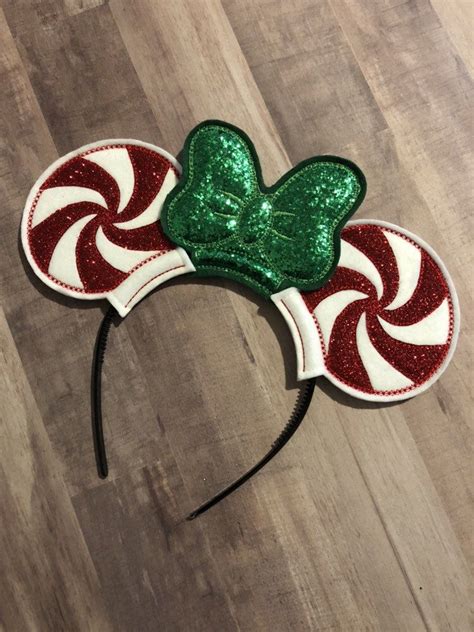 Excited To Share This Item From My Etsy Shop Peppermint Disney Ears