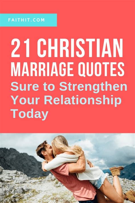 21 Christian Marriage Quotes Sure To Strengthen Your