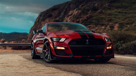 Wallpaper Ford Mustang Shelby GT500, 2020 Cars, 2019 Detroit Auto Show