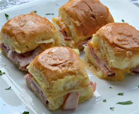 The Best Hawaiian Baked Ham And Swiss Sandwiches 77greatfood