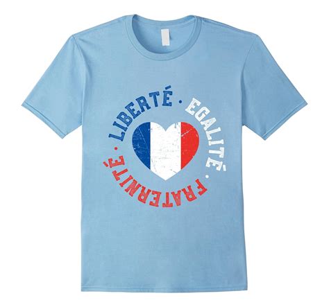 Liberte Egalite Fraternite Vive La France Motto T Shirt 4lvs