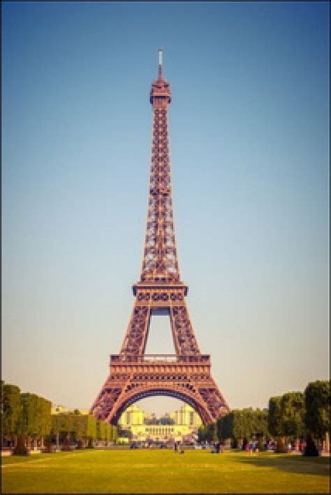 Eiffel Tower At Sunny Day Cityscapes Wallmural Wallmural Decor