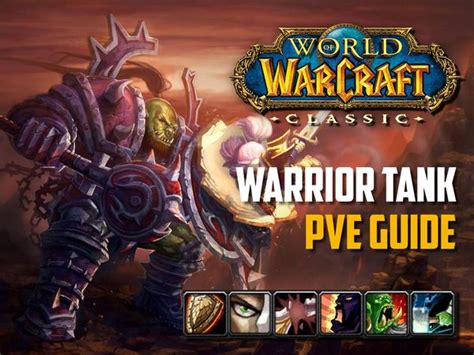 Classic Wow Warrior Guides Leveling Pve And Pvp Bis Item