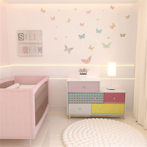 Quarto De Bebe Com Borboletas
