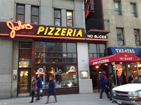 Johns Pizzeria Review New York Times Square Ny