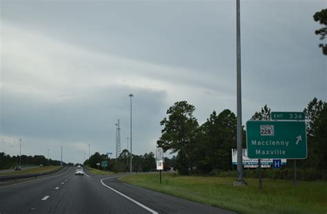 Interstate 10 West Baker Columbia Suwannee Counties Aaroads Florida