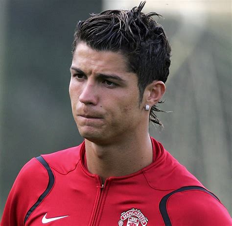 Nostalgic performances by cristiano ronaldo at manchester united! 60+ Cristiano Ronaldo Hairstyle from Year to Year ...